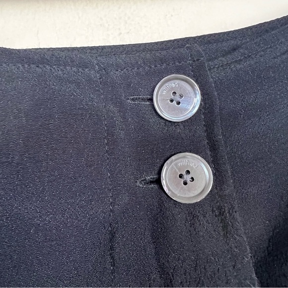 Wilfred Amelie High Rise Button Front Midi Skirt - Picture 6 of 10